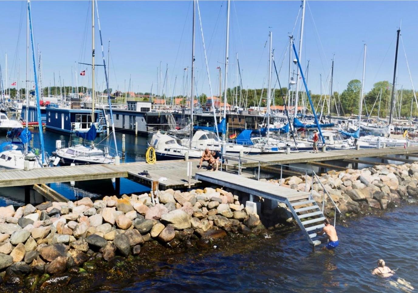 Hausboot-Lafe Flensburger Foerde Hotel Egernsund Buitenkant foto